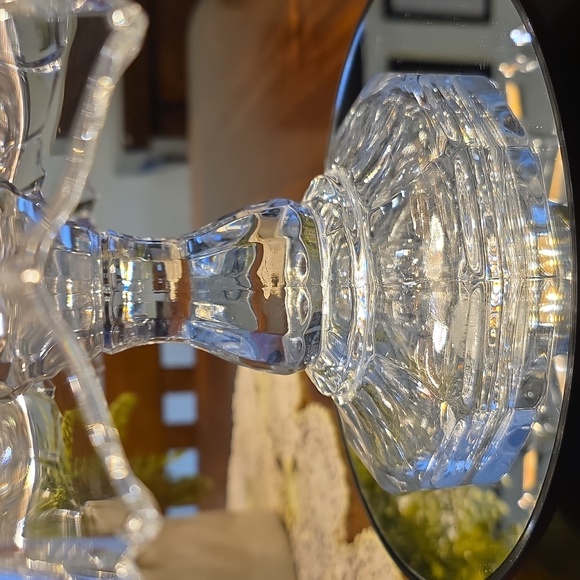 Vintage Godinger Crystal Cake Stand - Picture 6 of 6